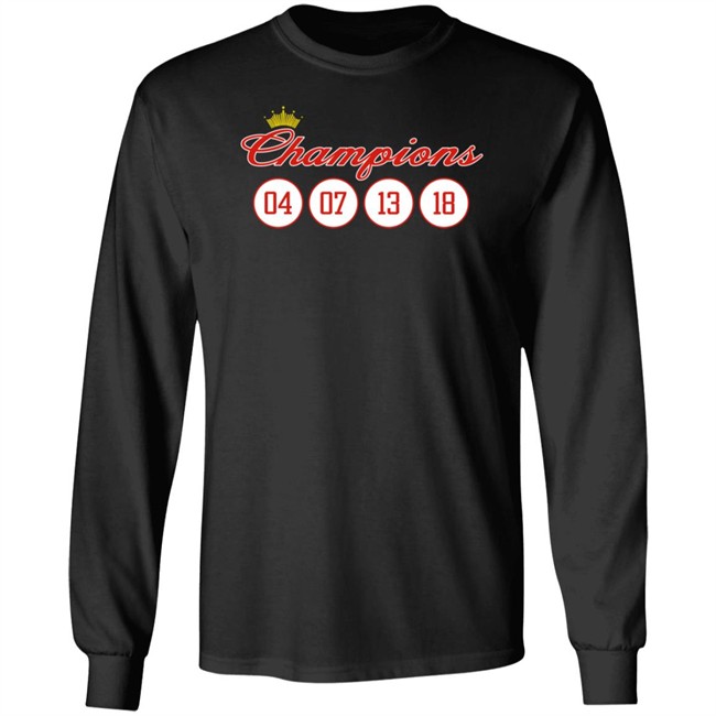 Jared Carrabis Champions 04 07 13 18 Shirt Jared Carrabis Champions 04 07 13 18 Shirt