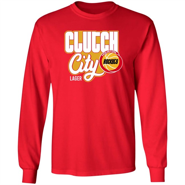 Houston Rockets Clutch City Lager T Shirt Vernon Maxwell Houston Rockets Clutch City Lager T Shirt Vernon Maxwell