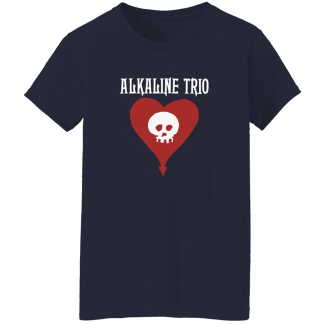 Shop the Kings Road Alkaline Trio Merch Store Heartskull Shirt Shop the Kings Road Alkaline Trio Merch Store Heartskull Shirt
