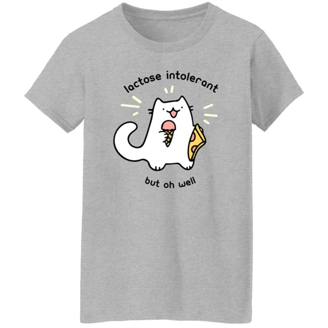 Crowlines Merch Lactose Intolerant Cat Shirt Crowlines Merch Lactose Intolerant Cat Shirt