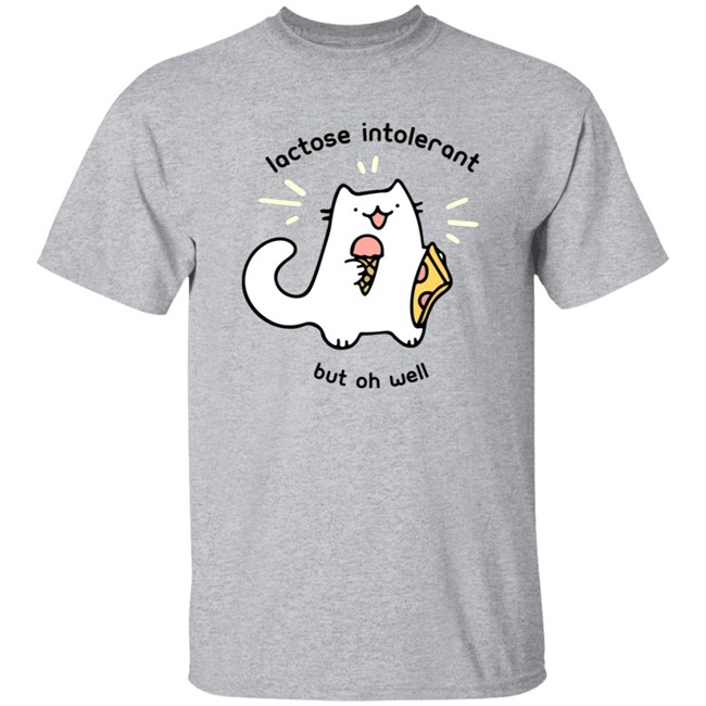 Crowlines Merch Lactose Intolerant Cat Shirt Crowlines Merch Lactose Intolerant Cat Shirt