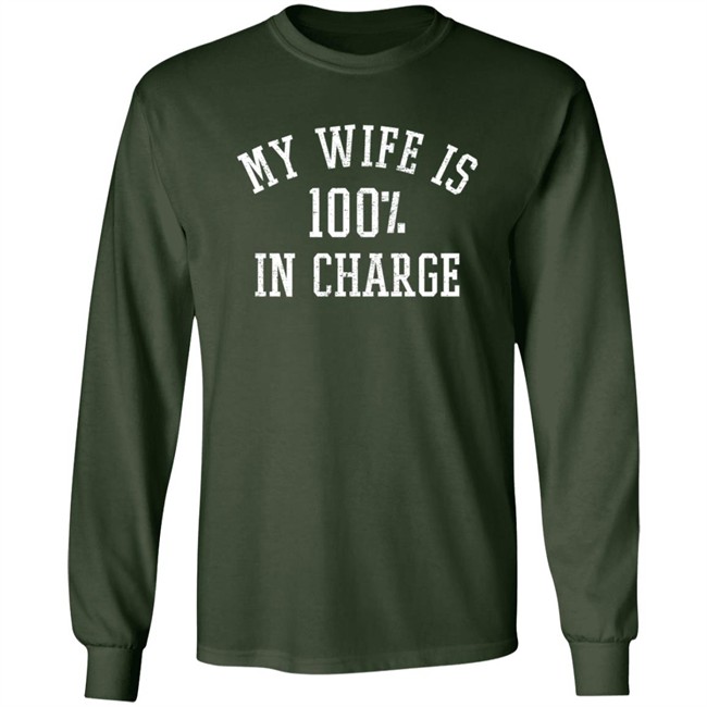 My Wife Is 100% In Charge T Shirt Marcus Lemonis My Wife Is 100% In Charge T Shirt Marcus Lemonis