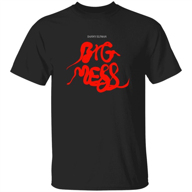 Shop the Kings Road Anti Records Merch Store Danny Elfman Big Mess Logo Shirt