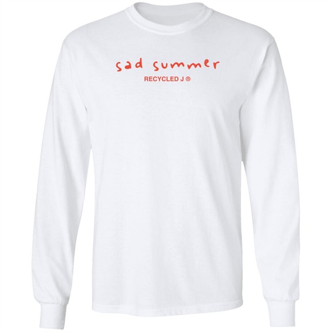 Recycled J Merch Sad Summer Hoodie Recycled J Merch Sad Summer Hoodie