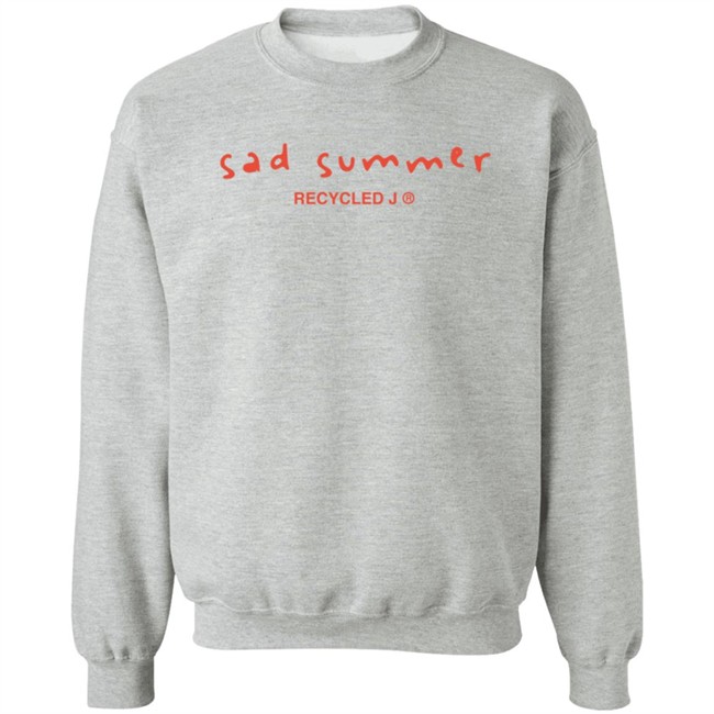 Recycled J Merch Sad Summer Hoodie Recycled J Merch Sad Summer Hoodie