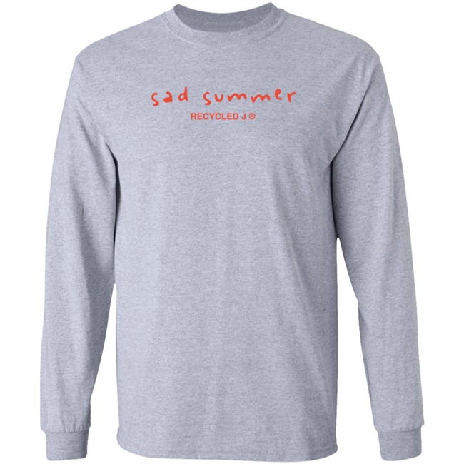Recycled J Merch Sad Summer Hoodie Recycled J Merch Sad Summer Hoodie