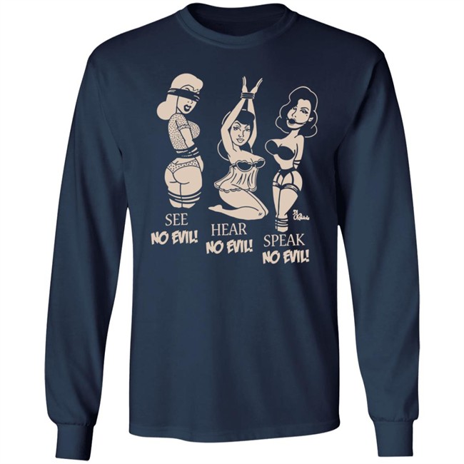 Inked Shop No Evil Tee Shirt By Pinky Star Inked Shop No Evil Tee Shirt By Pinky Star