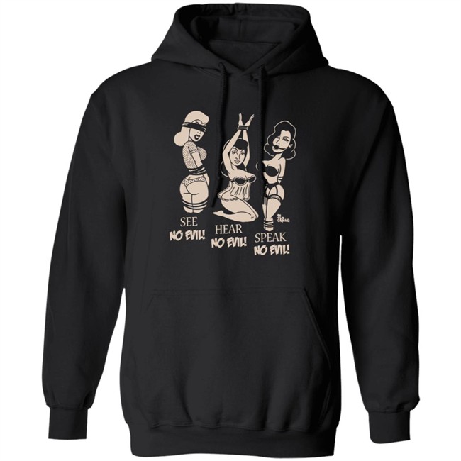 Inked Shop No Evil Tee Shirt By Pinky Star Inked Shop No Evil Tee Shirt By Pinky Star