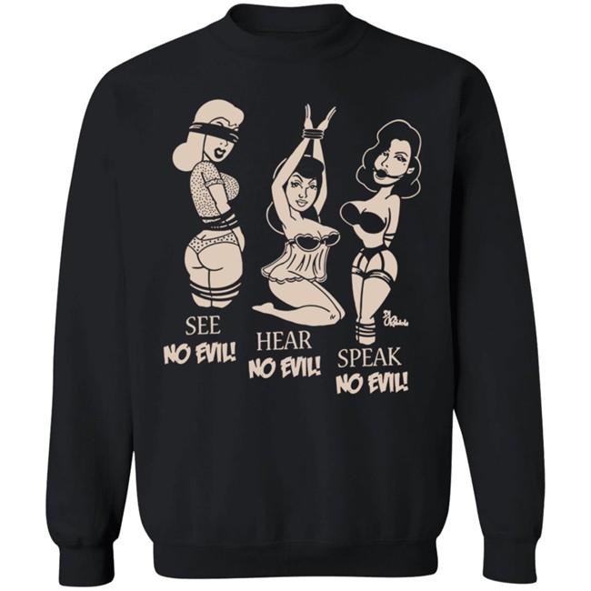 Inked Shop No Evil Tee Shirt By Pinky Star Inked Shop No Evil Tee Shirt By Pinky Star