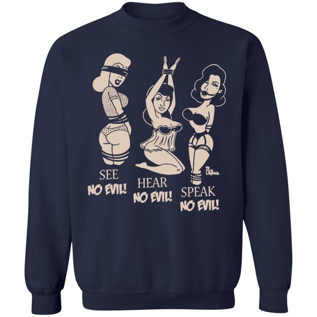 Inked Shop No Evil Tee Shirt By Pinky Star Inked Shop No Evil Tee Shirt By Pinky Star