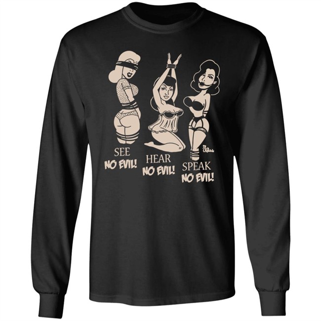 Inked Shop No Evil Tee Shirt By Pinky Star Inked Shop No Evil Tee Shirt By Pinky Star