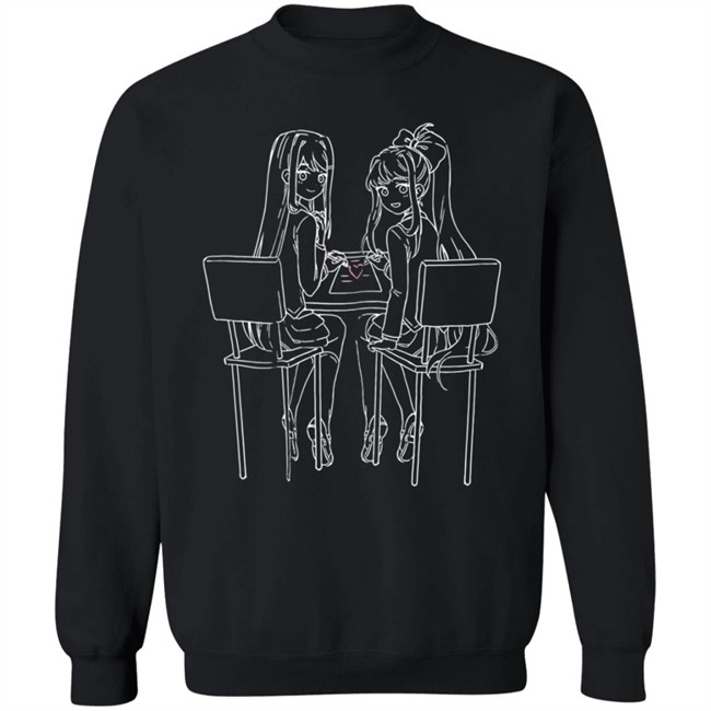 Omori Merch Omocat Reflection Black T Shirt Omori Merch Omocat Reflection Black T Shirt