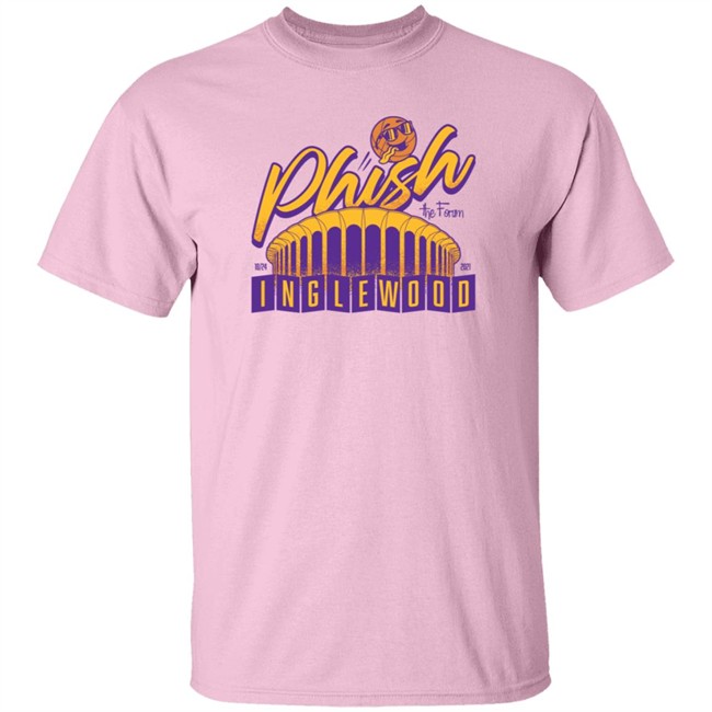 Phish Dry Goods Merch Inglewood 2012 Event Shirt Phish Dry Goods Merch Inglewood 2012 Event Shirt