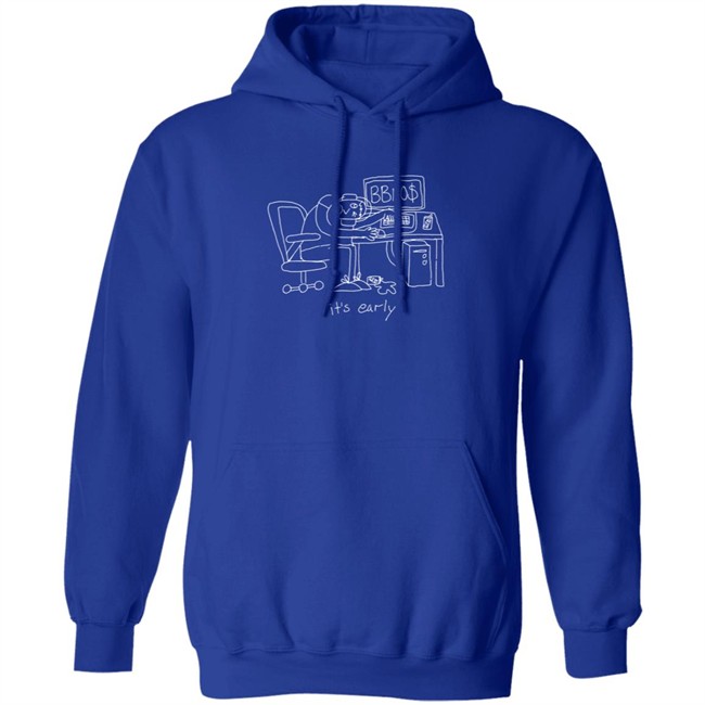 Bbno$ Merch Its Early Hoodie Bbno$ Merch Its Early Hoodie