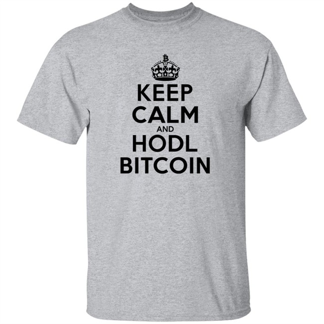 Bitcoin Merch Keep Calm And Hodl Bitcoin T Shirt White Bitcoin Merch Keep Calm And Hodl Bitcoin T Shirt White