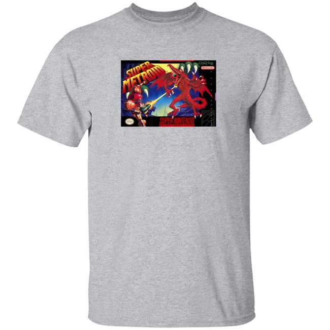 Metroid Merch Nintendo Super Metroid Shirt