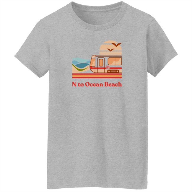 N To Ocean Beach Shirt Chris Arvin N To Ocean Beach Shirt Chris Arvin