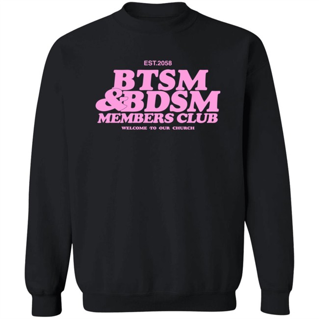 Btsm Merch Btsm BDSm Members Club Hoodie Sweatshirt Btsm Merch Btsm BDSm Members Club Hoodie Sweatshirt