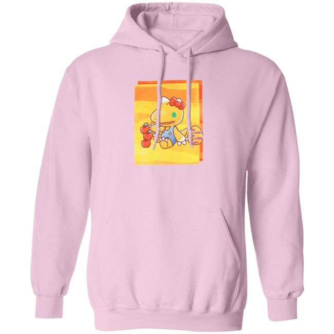 Atsuko Store Hello Kitty X Digimon Agumon White Shirt Atsuko Store Hello Kitty X Digimon Agumon White Shirt