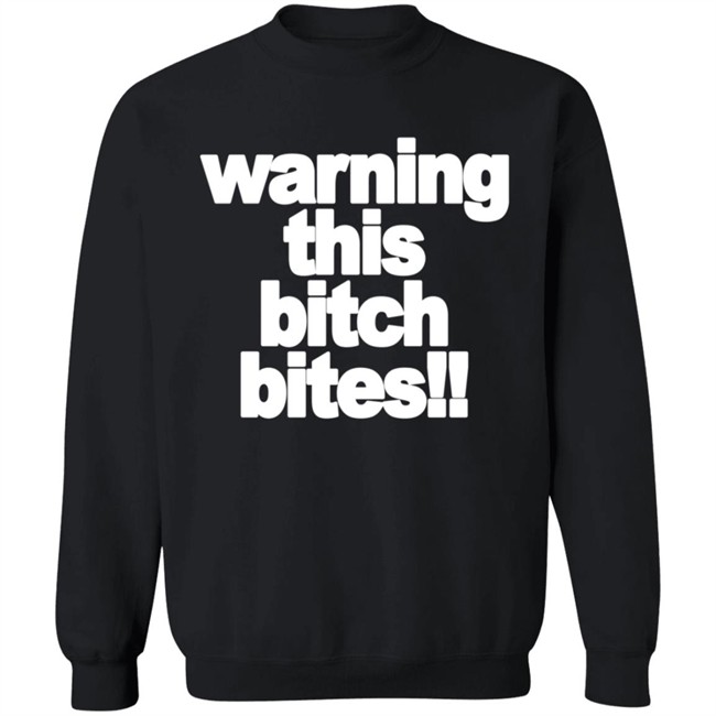 Punxnkisses Merch Warning This Bitch Bites Baby Tee Shirt Punxnkisses Merch Warning This Bitch Bites Baby Tee Shirt