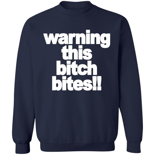 Punxnkisses Merch Warning This Bitch Bites Baby Tee Shirt Punxnkisses Merch Warning This Bitch Bites Baby Tee Shirt
