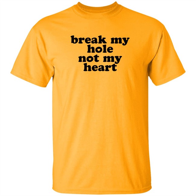 Broken Halo Break My Hole Not My Heart Shirt Broken Halo Break My Hole Not My Heart Shirt