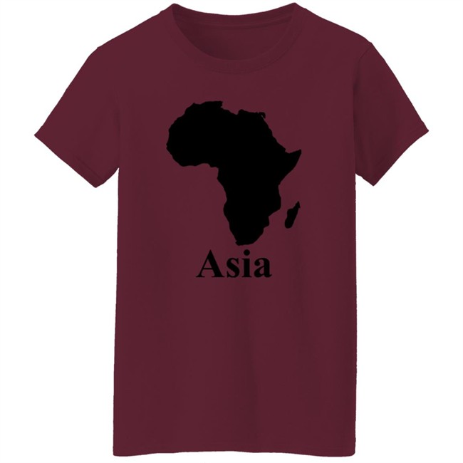 Terrible Maps Asia Shirt Terrible Maps Asia Shirt