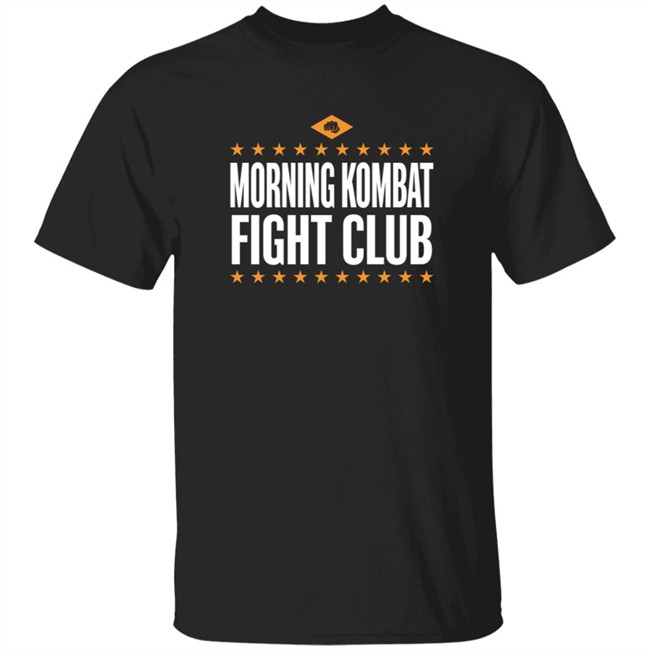 Morning Kombat Merch Fight Club Tee Shirt