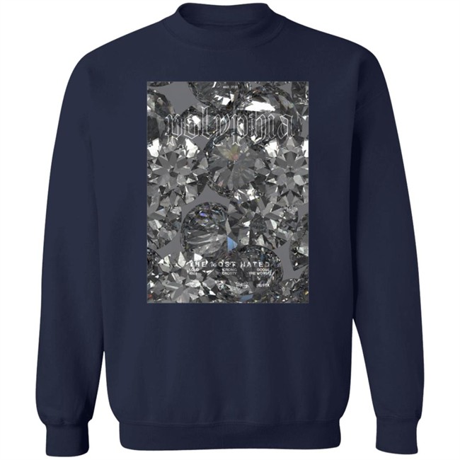 Polyphia Merch Diamonds Crewneck Sweatshirt Polyphia Merch Diamonds Crewneck Sweatshirt