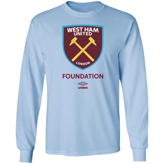 Aaron Cresswell West Ham United London Whu Foundation Umbro Shirt Aaron Cresswell West Ham United London Whu Foundation Umbro Shirt