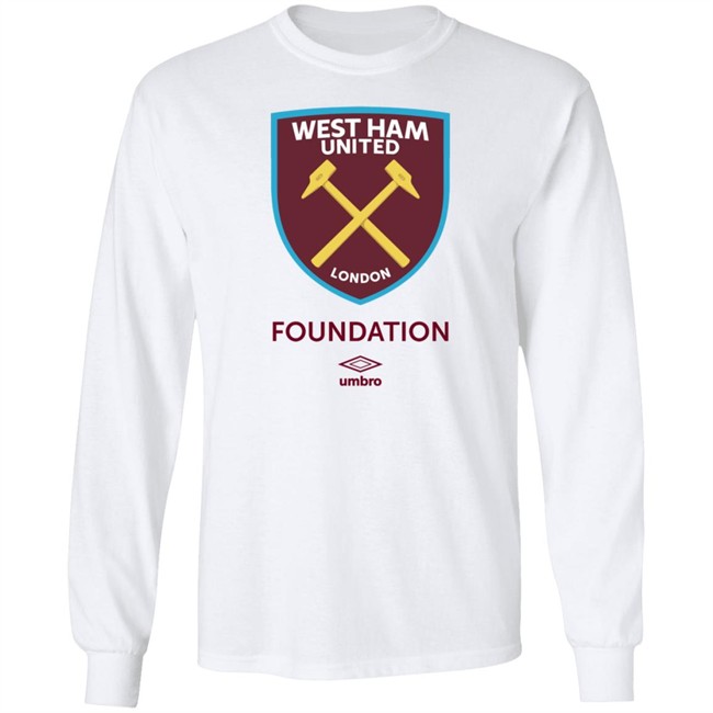 Aaron Cresswell West Ham United London Whu Foundation Umbro Shirt Aaron Cresswell West Ham United London Whu Foundation Umbro Shirt