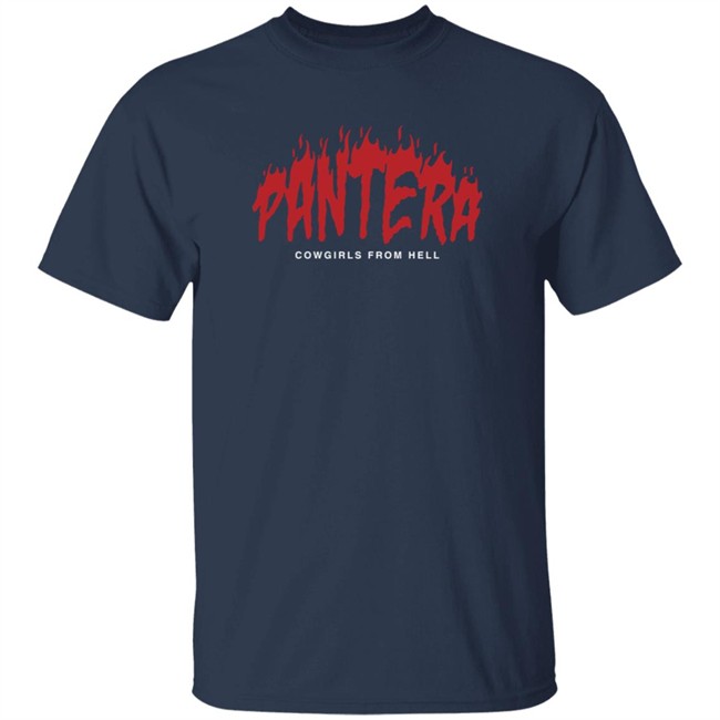 Pantera Merch Cowgirls From Hell T Shirt Pantera Merch Cowgirls From Hell T Shirt