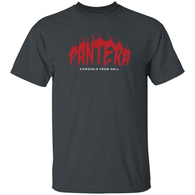 Pantera Merch Cowgirls From Hell T Shirt Pantera Merch Cowgirls From Hell T Shirt