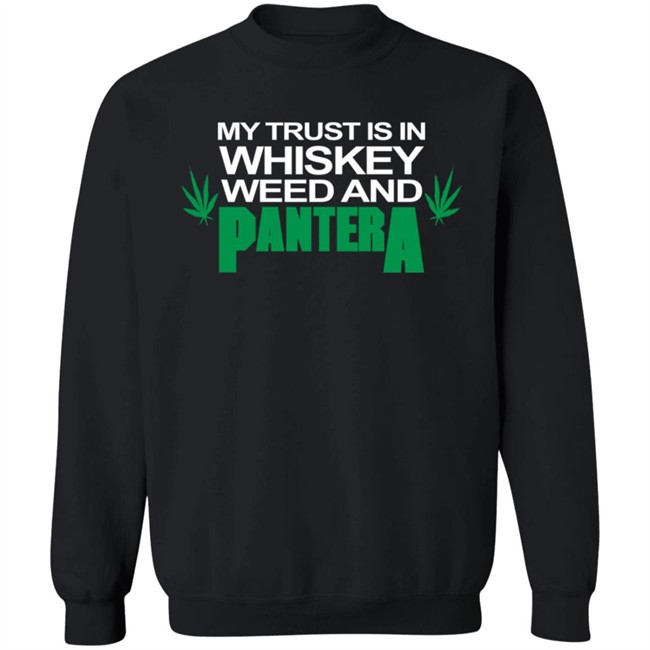 Pantera Merch Pantera Whiskey Weed T Shirt Pantera Merch Pantera Whiskey Weed T Shirt