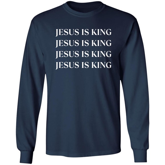 Jesus Is King Merch Jesus Is King 4 Times Black Sweatshirt Jesus Is King Merch Jesus Is King 4 Times Black Sweatshirt