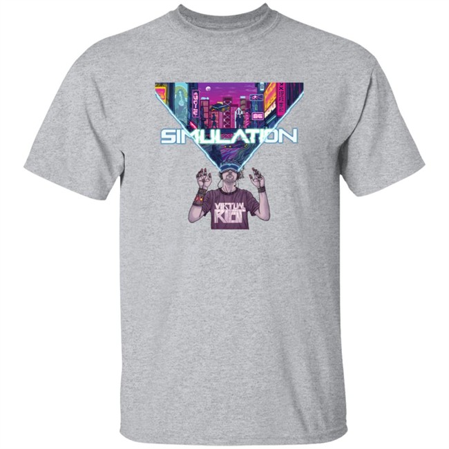 Vapor95 Merch Simulation Tee Shirt Vapor95 Merch Simulation Tee Shirt