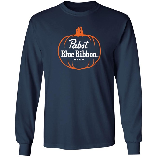 Pabst Blue Ribbon Beer Pumpkin Shirt Pabst Blue Ribbon Beer Pumpkin Shirt