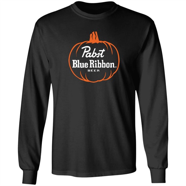 Pabst Blue Ribbon Beer Pumpkin Shirt Pabst Blue Ribbon Beer Pumpkin Shirt