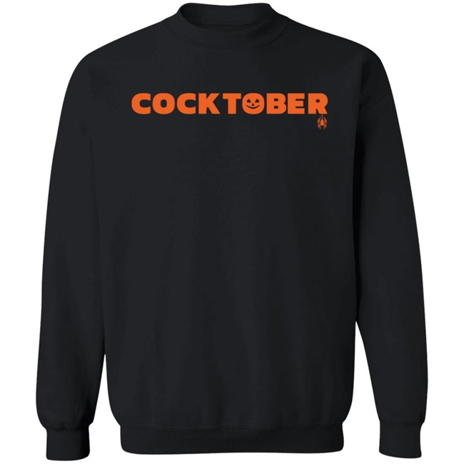 Baylen Levine Merch Cocktober Black Tee Shirt Baylen Levine Merch Cocktober Black Tee Shirt