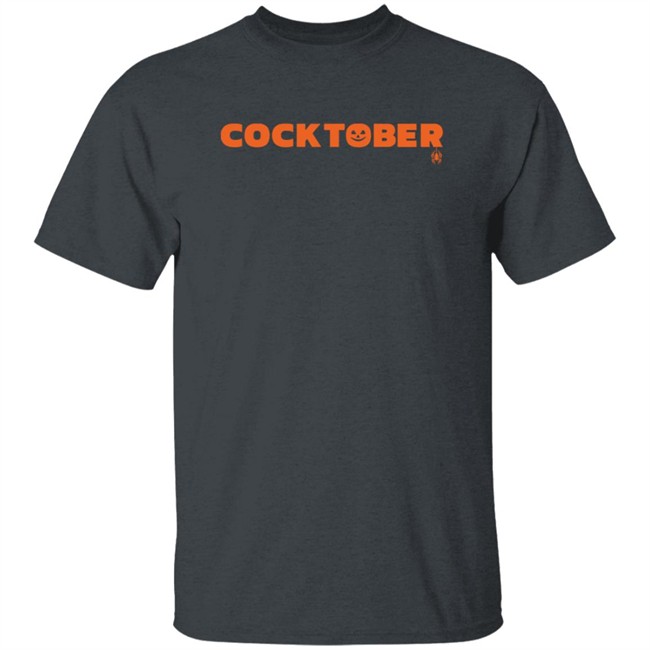 Baylen Levine Merch Cocktober Black Tee Shirt Baylen Levine Merch Cocktober Black Tee Shirt
