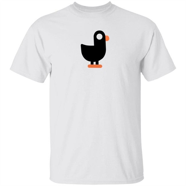 Kurzgesagt Merch Duck Shirt White New