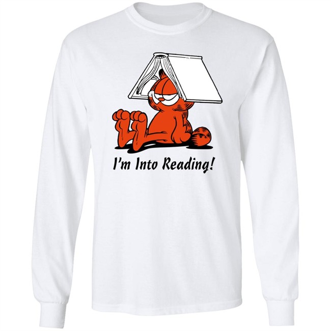 I'm Into Reading Garfield T Shirt Shan Horan I'm Into Reading Garfield T Shirt Shan Horan