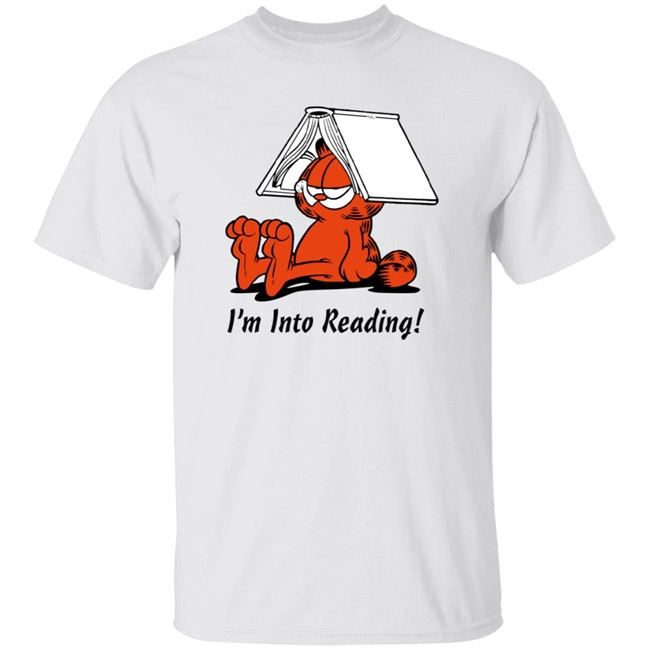 I'm Into Reading Garfield T Shirt Shan Horan