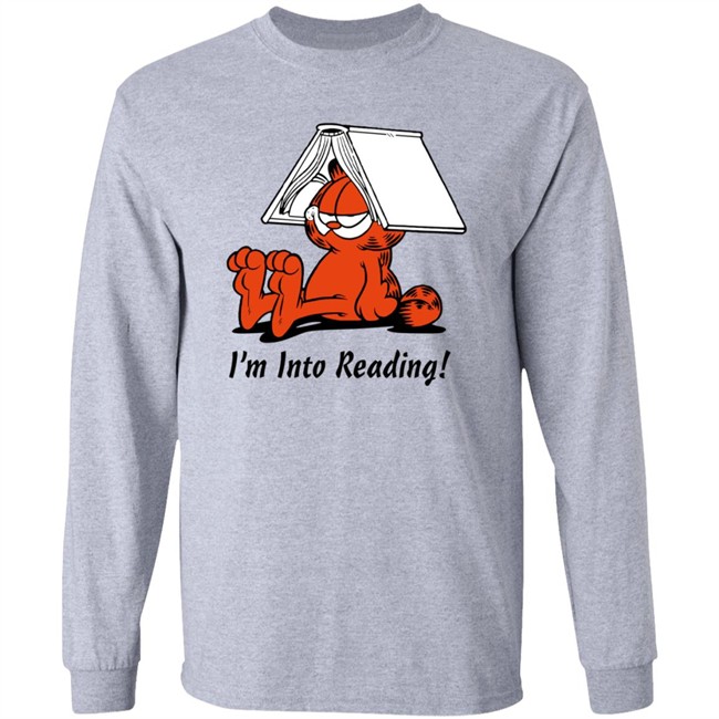 I'm Into Reading Garfield T Shirt Shan Horan I'm Into Reading Garfield T Shirt Shan Horan