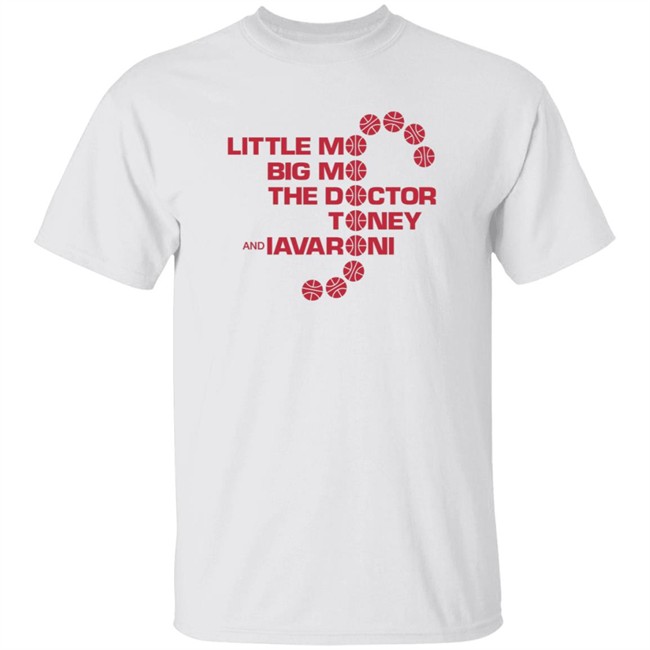 Chicabulls 1983 Sixers Staring Five Little Mo Big Mo The Doctor And Iavaroni Shirt