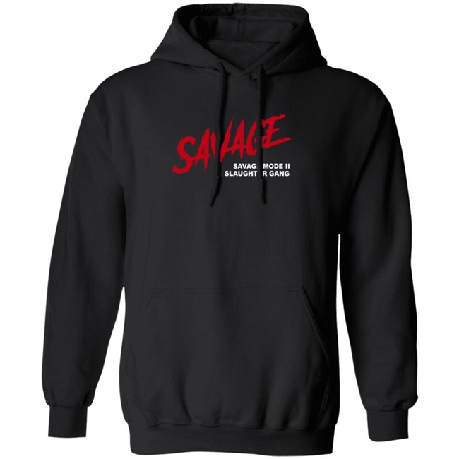 21 Savage Merch Savage Savage Mode II Slaughter Gang Shirt 21 Savage Merch Savage Savage Mode II Slaughter Gang Shirt