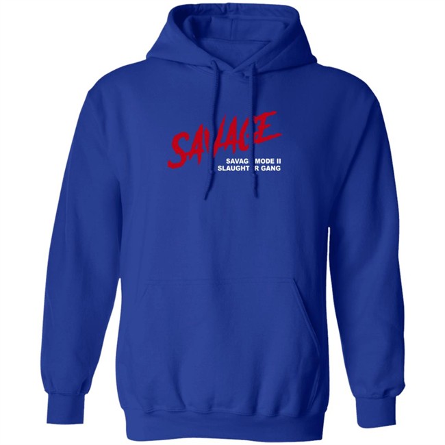 21 Savage Merch Savage Savage Mode II Slaughter Gang Shirt 21 Savage Merch Savage Savage Mode II Slaughter Gang Shirt