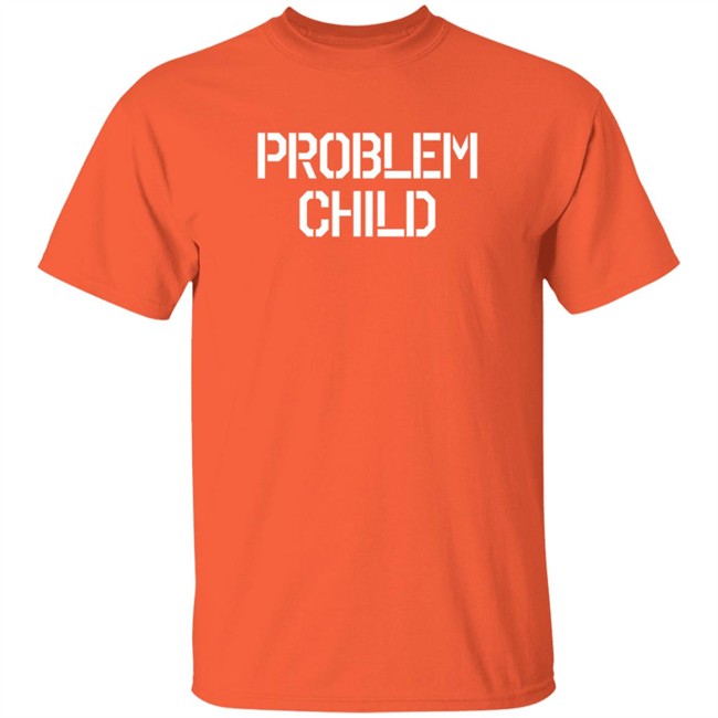 Jake Paul Merch Problem Child Cleveland Orange Shirt