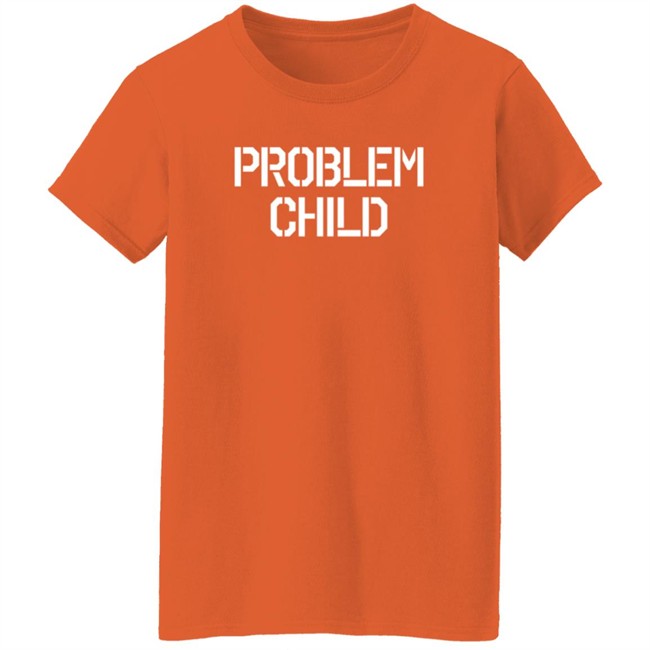 Jake Paul Merch Problem Child Cleveland Orange Shirt Jake Paul Merch Problem Child Cleveland Orange Shirt
