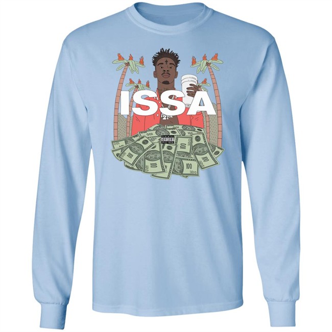 21 Savage Merch Issa White T-Shirt 21 Savage Merch Issa White T-Shirt